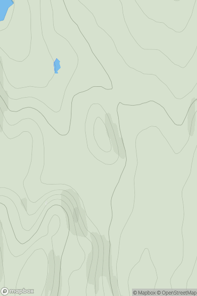 Thumbnail image for Cnoc Coill' Ardachaidh showing contour plot for surrounding peak
