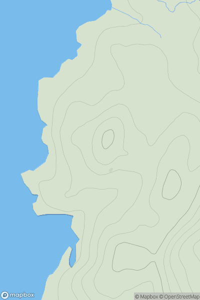 Thumbnail image for Cnoc Bioraiche showing contour plot for surrounding peak