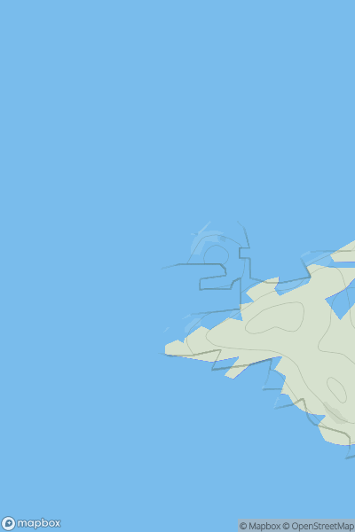 Thumbnail image for Meall Thailm showing contour plot for surrounding peak