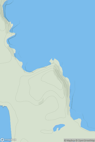 Thumbnail image for Meall a' Bhuic showing contour plot for surrounding peak