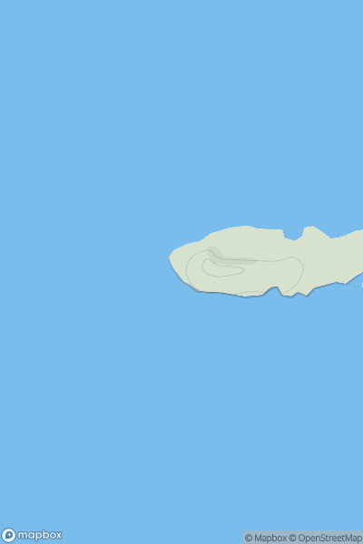 Thumbnail image for A' Chleit showing contour plot for surrounding peak