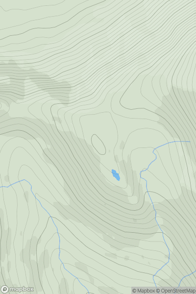 Thumbnail image for Torr na h-Uamha showing contour plot for surrounding peak