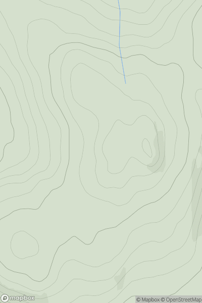 Thumbnail image for Skriaig showing contour plot for surrounding peak