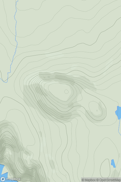 Thumbnail image for Preshal Beg showing contour plot for surrounding peak
