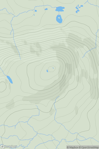 Thumbnail image for Minishal showing contour plot for surrounding peak