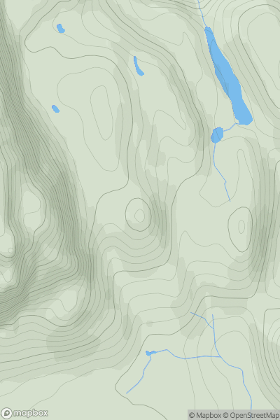 Thumbnail image for Quiraing East Peak showing contour plot for surrounding peak