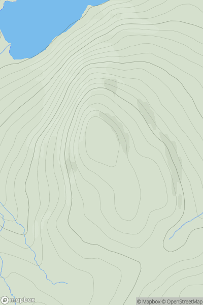 Thumbnail image for Ben Duagrich showing contour plot for surrounding peak