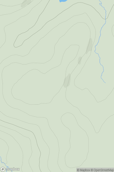 Thumbnail image for Creagan Mora showing contour plot for surrounding peak