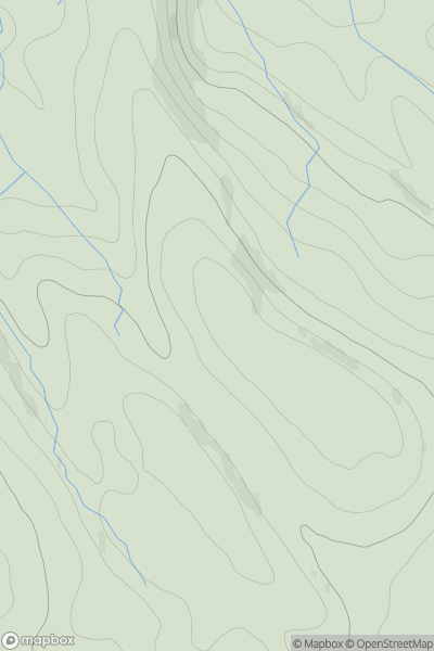 Thumbnail image for An Speireachan showing contour plot for surrounding peak