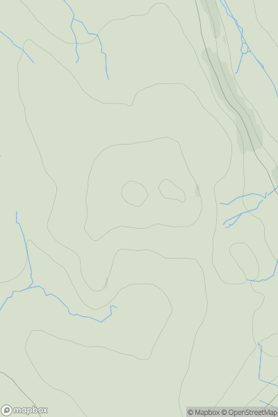 Thumbnail image for Dun Connavern showing contour plot for surrounding peak