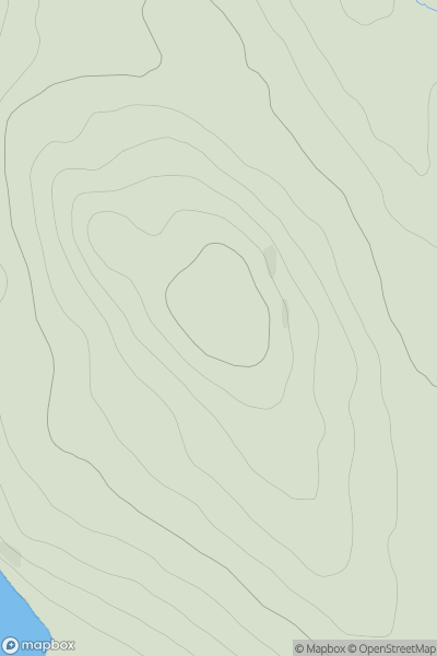 Thumbnail image for Ben Tote showing contour plot for surrounding peak