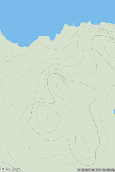 Thumbnail image for Torr na h-Annaid showing contour plot for surrounding peak