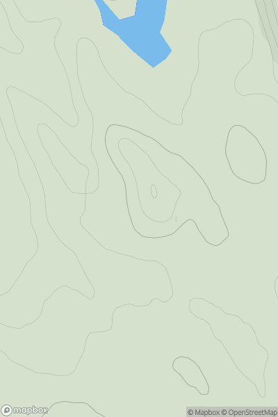 Thumbnail image for Cnoc Torra Mhoir showing contour plot for surrounding peak
