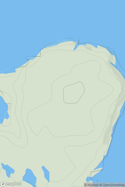 Thumbnail image for Wiay showing contour plot for surrounding peak