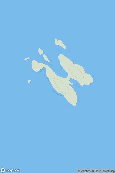 Thumbnail image for Soa Island showing contour plot for surrounding peak
