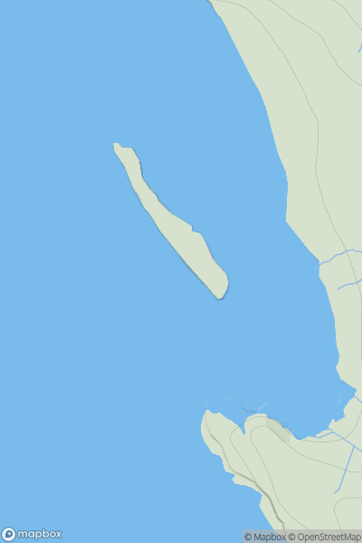 Thumbnail image for Tulm Island showing contour plot for surrounding peak