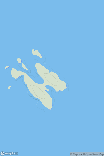 Thumbnail image for Soa Island NE Top showing contour plot for surrounding peak