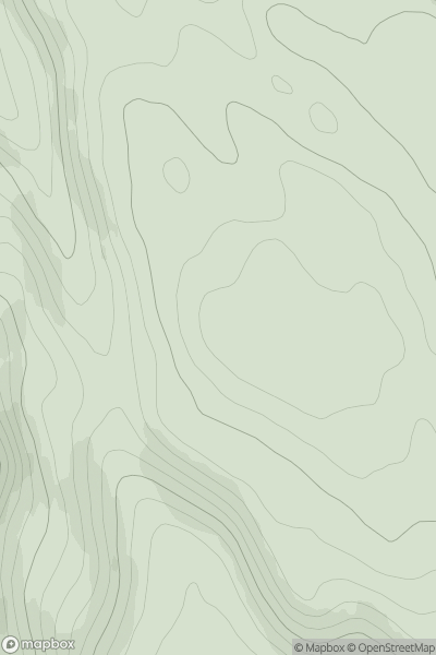 Thumbnail image for Tom a' Chapuill showing contour plot for surrounding peak