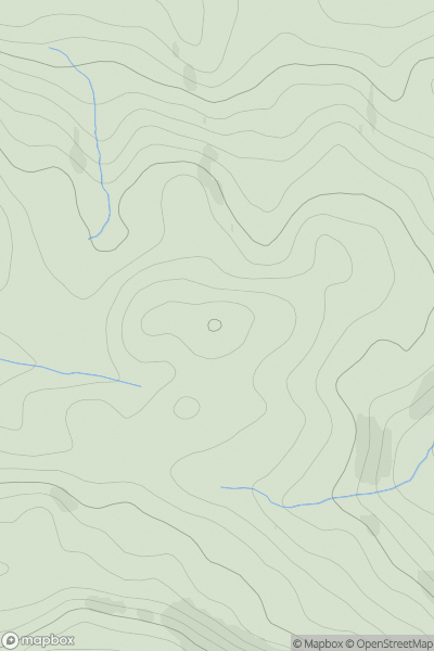 Thumbnail image for Tom nan Eildean showing contour plot for surrounding peak