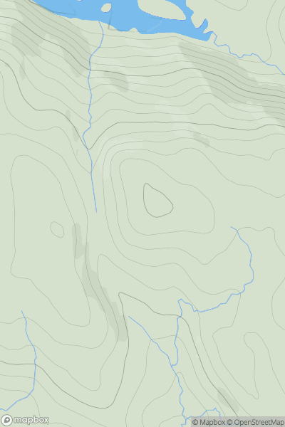 Thumbnail image for Aird Molach showing contour plot for surrounding peak