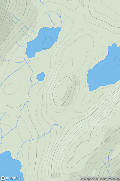 Thumbnail image for Torr an Fhiuch showing contour plot for surrounding peak