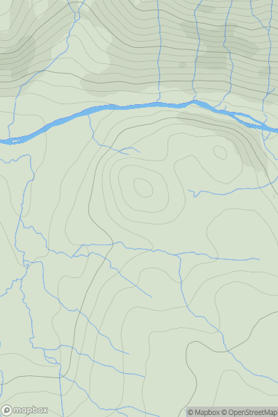 Thumbnail image for Torr Breabaig showing contour plot for surrounding peak