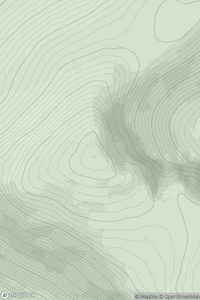 Thumbnail image for Seana Bhraigh showing contour plot for surrounding peak