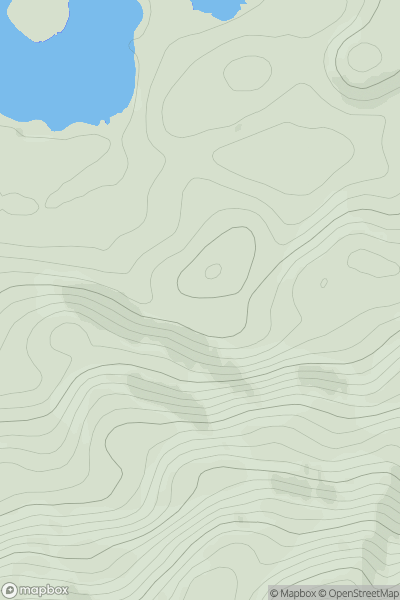 Thumbnail image for Cnoc Lag nam Brach showing contour plot for surrounding peak