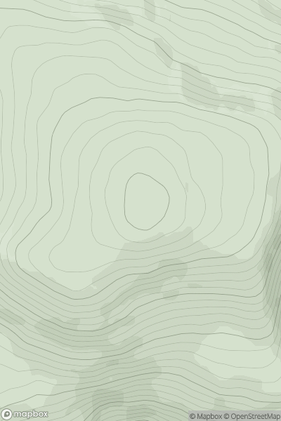 Thumbnail image for Carn Gorm-loch showing contour plot for surrounding peak