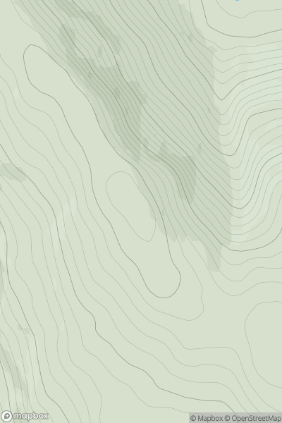 Thumbnail image for Blairmore Hill showing contour plot for surrounding peak