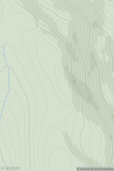 Thumbnail image for Sgian Dubh showing contour plot for surrounding peak