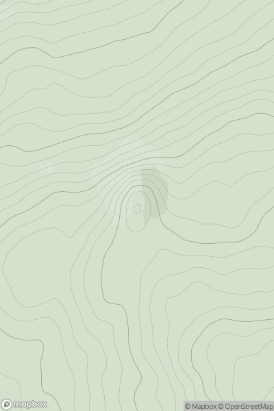 Thumbnail image for Sidhean Sluaigh showing contour plot for surrounding peak