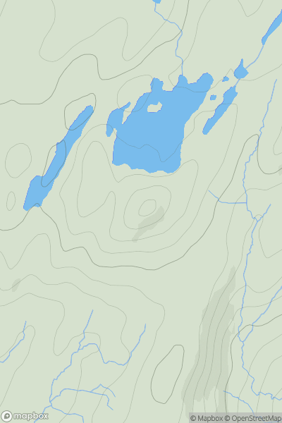Thumbnail image for Corr-bhan Mor showing contour plot for surrounding peak