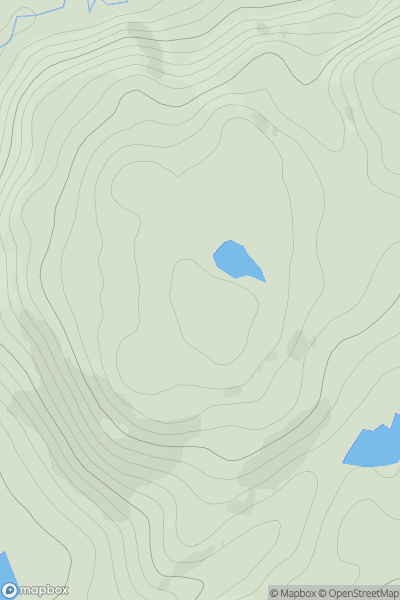 Thumbnail image for An t-Sreang showing contour plot for surrounding peak