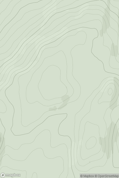 Thumbnail image for Dun Mor West Top showing contour plot for surrounding peak