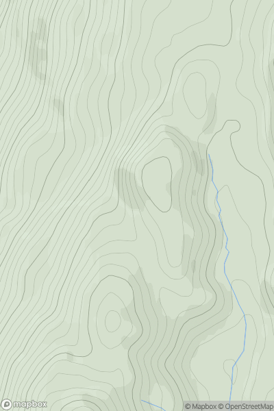 Thumbnail image for Tom Molach showing contour plot for surrounding peak