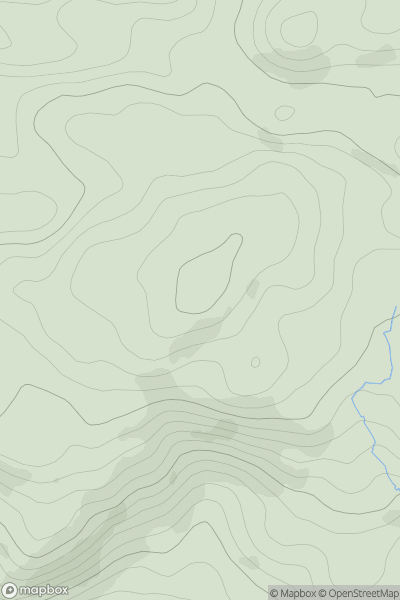 Thumbnail image for Tom Soilleir showing contour plot for surrounding peak