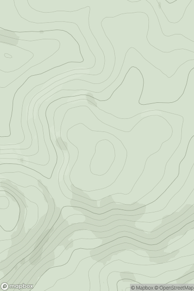Thumbnail image for Cruach Narrachan East Top showing contour plot for surrounding peak