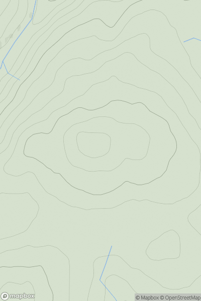 Thumbnail image for Deucharan Hill showing contour plot for surrounding peak