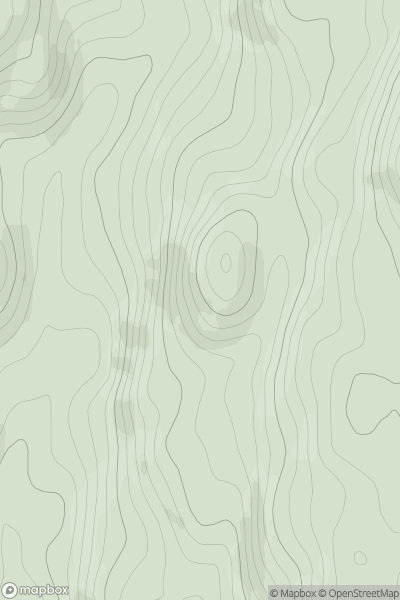 Thumbnail image for Cnoc an Auchingeon showing contour plot for surrounding peak
