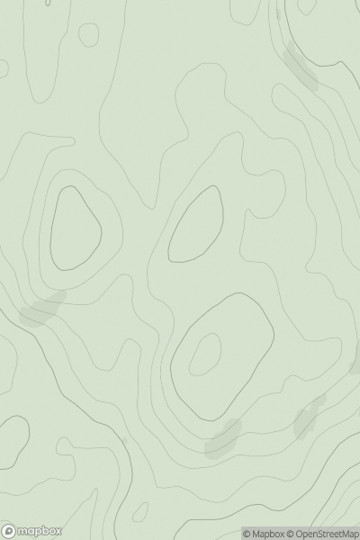 Thumbnail image for Cruach Rarey showing contour plot for surrounding peak