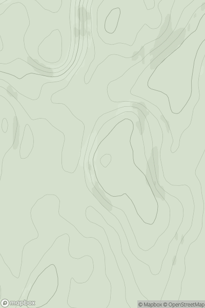 Thumbnail image for Cruach Rarey NE Top showing contour plot for surrounding peak