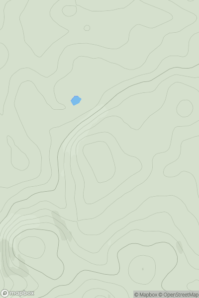 Thumbnail image for Creag Ruisgte showing contour plot for surrounding peak