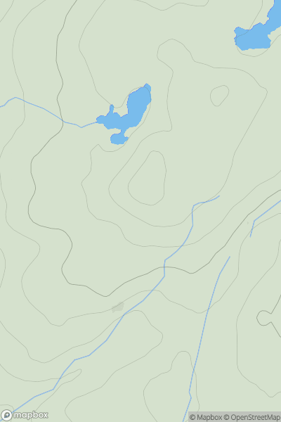 Thumbnail image for Cruach Tamalabh showing contour plot for surrounding peak