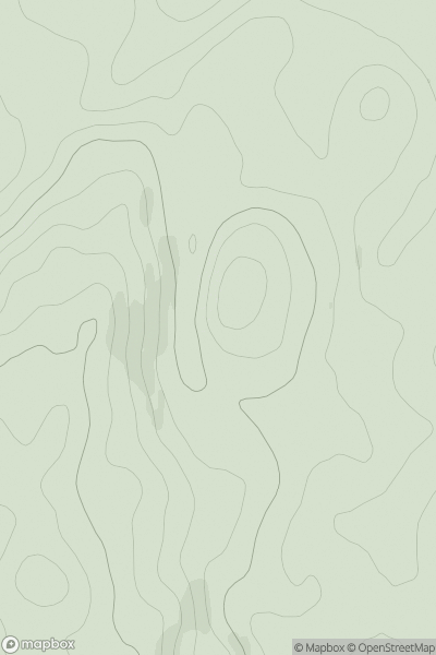 Thumbnail image for Cnoc Cul nan Uamh showing contour plot for surrounding peak