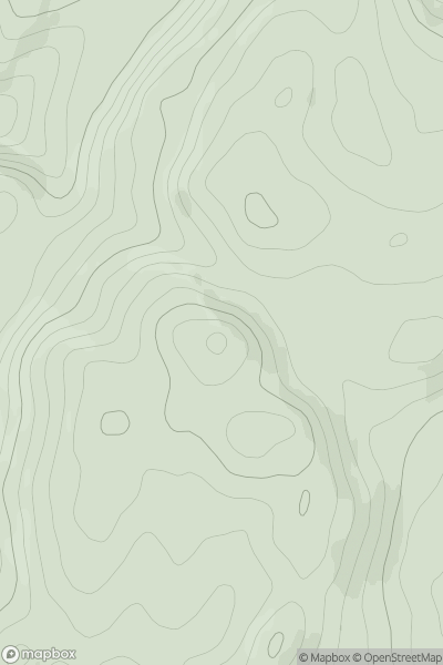 Thumbnail image for Maol Achadh-bheinn showing contour plot for surrounding peak