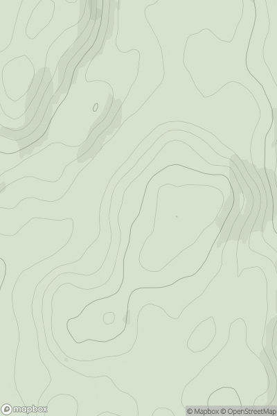 Thumbnail image for Tom an Uile showing contour plot for surrounding peak