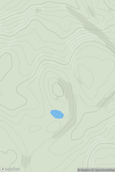 Thumbnail image for Corr Chnoc showing contour plot for surrounding peak