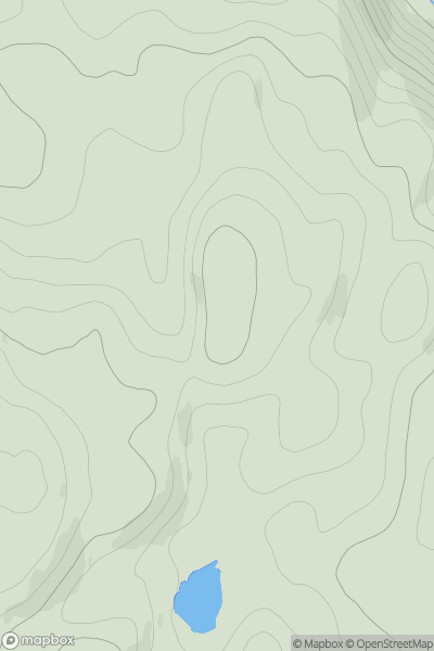 Thumbnail image for Corr Leathad showing contour plot for surrounding peak