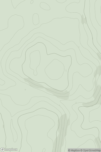 Thumbnail image for Scotston Hill showing contour plot for surrounding peak